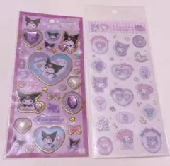 キラキラジュエルシール　クロミ　すりガラス風シール　ロリータベビー