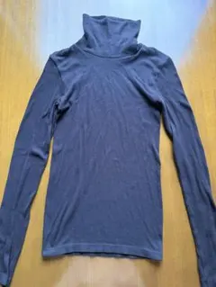 極暖ヒートテックシームレスリブタートルネック