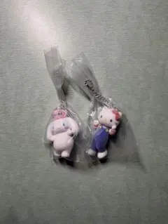 サンリオキャラクターズ　ミニチュアチャーム　ライブキャラクター　ガチャガチャ