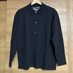 新品SORONA レギュラーカラーニットカーディガン　ナノユニバース　M