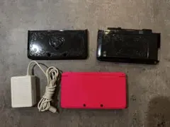 【極美品】ニンテンドー3DS 本体 グロスピンク　ACアダプター付き