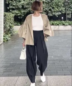 cygne シーニュ バルーンタックパンツ ブラック 美品