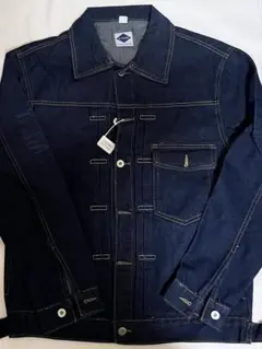 ダークデニム ボタン付きジャケット Gジャン デニムジャケット XL
