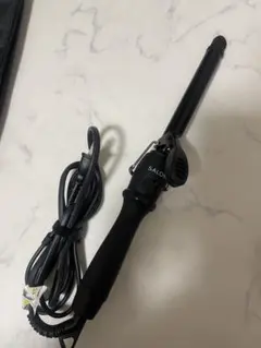 SALONIA19ミリカールヘアアイロン ブラック