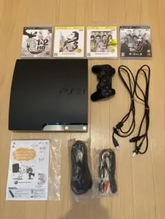 SONY PS3 CECH-2500A ブラック 本体 160GB +ソフト付き