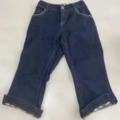 BURBERRY バーバリー ノバチェック柄 デニムパンツ　140cmのサムネイル