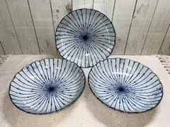 大鉢　大皿　青十草　3枚セットのサムネイル
