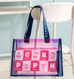 タイトーくじ　侍ジャパン×サンリオキャラクターズ B賞　クリアトートバッグ