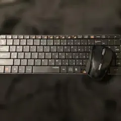 RAPOO ワイヤレスキーボードとマウスセット