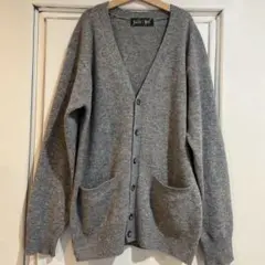 EAST BOY グレー カーディガン Vネック　スクールカーディガン　制服