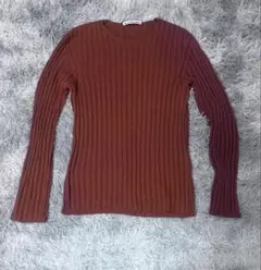 Acne Studios リブニット ブラウンのサムネイル