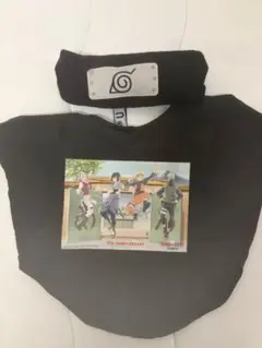 NARUTO 木ノ葉隠れの里 ヘッドバンド 富士急ハイランド ヘアバンド、収納袋