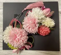 和装花飾り 髪飾り　4点セット