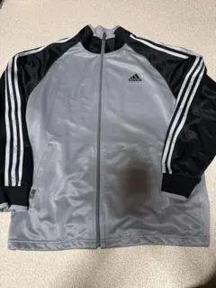 adidas アディダス　ジャージジャケット グレー/ブラック　M 新品