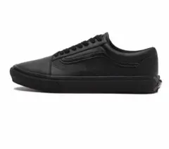 【VANS】防水スニーカー OLD SKOOL PU M.BLACK