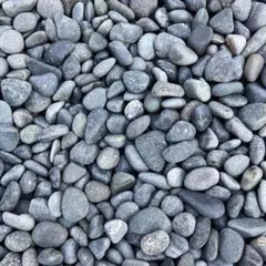 나치 스톤 (천연 검은 조약돌) 5분 (25-35mm) ⭐️ 10kg (무광택)