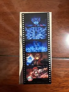 鬼滅の刃 中国限定 映画特典 フィルム風クリアカード 猗窩座