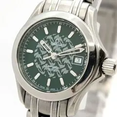OMEGA オメガ シーマスター TVスクリーン ブルー 不動 ジャンク - メルカリ