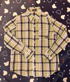 美品150☆ボタンダウンシャツ★ブラックベア