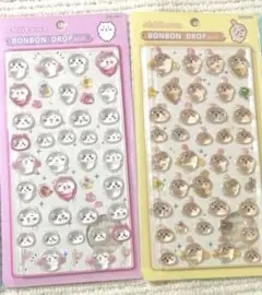 ちいかわボンボンドロップシール2シートセット