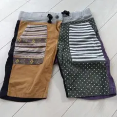 UP START クレイジーパターン ショートパンツ Mのサムネイル