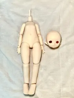 imomodoll 1/4 肉肉兎ボディクリーム肌 Ruby Bヘッド