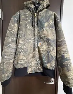 Carhartt 迷彩柄 フード付きジャケット Sサイズ - メルカリ