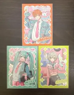 プロセカ メロパレ トレーディングカード トレカ 初音ミク 日野森志歩 東雲彰人