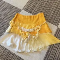PAOLA FRANI フレアミニスカート イエロー グラデーションのサムネイル