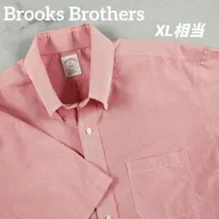 Brooks Brothers ギンガムチェック半袖シャツ赤 白 メンズXL相当のサムネイル