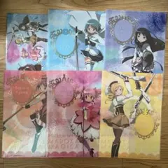 限定⭐︎全種類コンプリート！魔法少女まどか☆マギカ クリアファイル 6枚セット