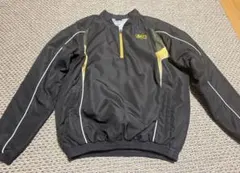 ZETT ハーフジップ中綿ジャケット 160 黒　防寒着　　ジャンパー