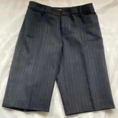 PROPORTION BODY DRESSING ウール　ハーフパンツ　ブラック