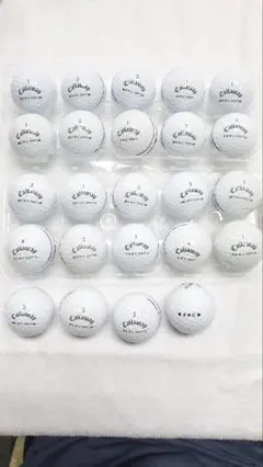 (25)Callaway ERC1個 ERCSoft23個ゴルフボール 計24個