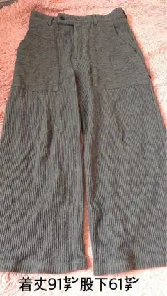 メンズパンツ ワイドパンツ コーデュロイ