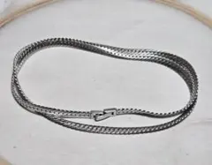 8uede DRAW CHOKER L SILVER チョーカー ネックレス - メルカリ
