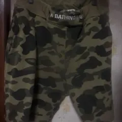 A BATHING APE カモフラ柄 ショートパンツ