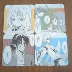 妖狐×僕SS いぬぼく 藤原ここあカフェ コースター カルタ・渡狸