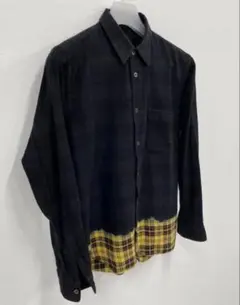 【BLACK COMME des GARCONS】グラデーションシャツ Mのサムネイル