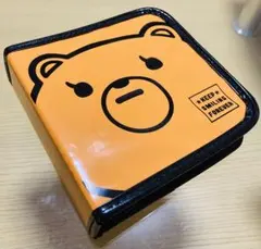 くまちゃん柄　CD DVD ポーチ 20枚収納ケース