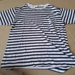 CELINE ボーダー ポケット Tシャツ M