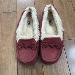 UGG レッド モカシン