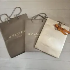BVLGARI ショップ袋 3枚セット