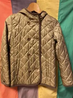 ☆AIGLE☆ エーグル　キルティングダウン　ライトアウター　ブラウン