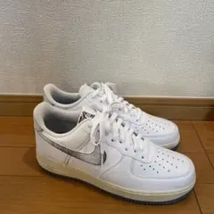 Nike Air Force 1 ホワイト/シルバー