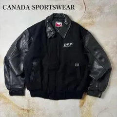 カナダスポーツウェア　スタジャン　ウール　ジャケット　アメリカ古着　M 2871 中古・古着通販】CANADA SPORTWEAR (カナダスポーツウェア