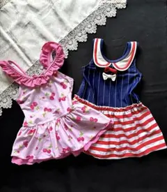 マザウェイズ&F.Oキッズ☆可愛らしい水着のセット☆110