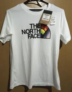 新品タグ付きノースフェイス TシャツレディースLサイズ