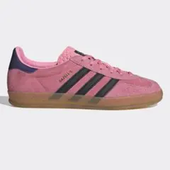 adidas ガゼルインドアブリスピンク　コアブラック/カレッジパープル