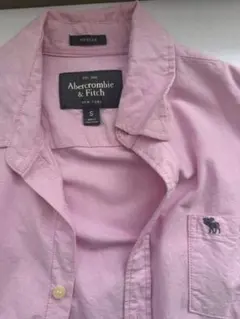 Abercrombie & Fitch 長袖シャツ ピンク Sサイズのサムネイル